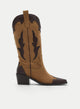 BOTAS COWBOY CAMEL E CHOCOLATE.