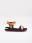 Sandalias negras confort