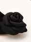 Scarpe da Sera Nere con Fiore.