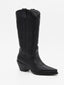 BOTA COWBOY NEGRA CON BORDADO