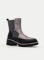 LEAD COLOR BOOTS WITH TRACK SOLE
