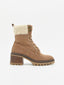 BOTINES MOCHA CON FORRO DE BORREGUITO DE NYREX