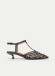 SCARPE NERE LUCIDE TACCO BASSO GIOIELLO.