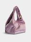 BOLSO FIESTA MALVA TERCIOPELO HOMBRO CADENA