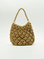 Braided brown bag