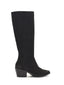 Bota cowboy negra desgastada